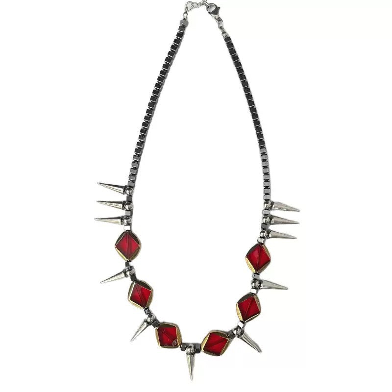 Gothic Ruby Choker