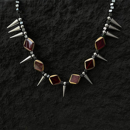 Gothic Ruby Choker